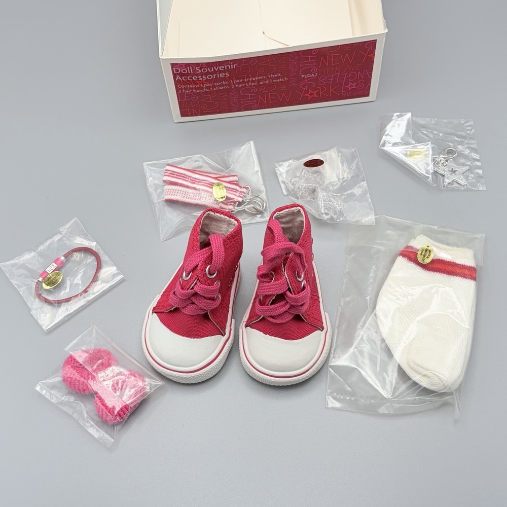 American Girl Place Souvenir Accessories New In Box Hairbands Sneakers & More